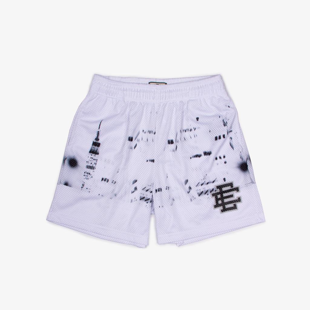 EE WHITE SKYLINE SHORT
