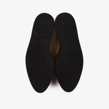Load image into Gallery viewer, MUSTARD FUR LINED SUEDE PUNK SLIPPERS