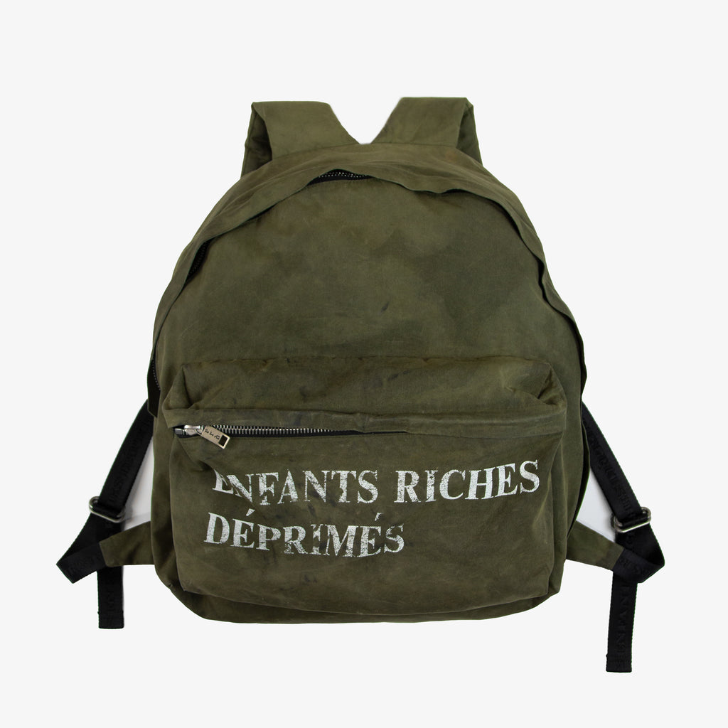 ENFANTS RICHES DÉPRIMÉS LOGO BACKPACK