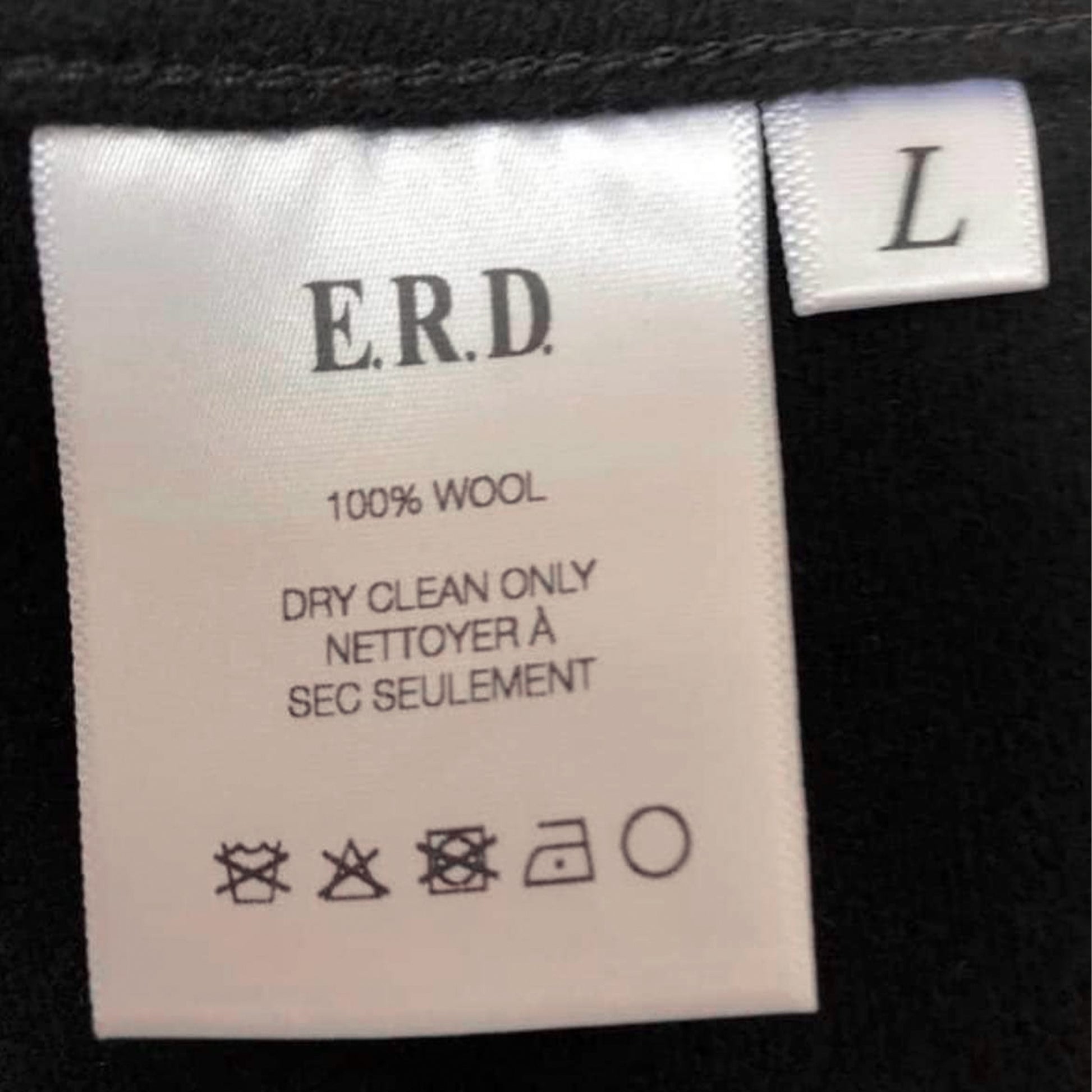 PROSTITUTE PATCH WOOL SHIRT