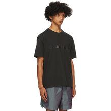 Load image into Gallery viewer, FEAR OF GOD ESSENTIALS BLACK LOGO TEE