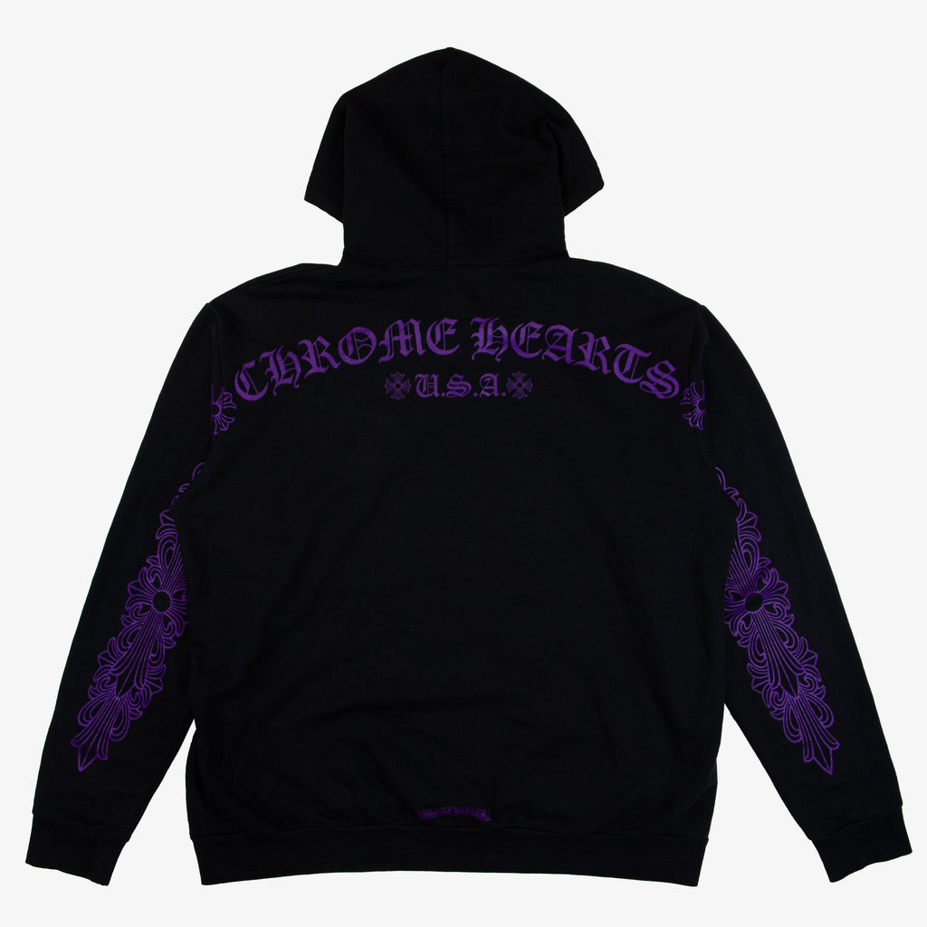 FRIENDS AND FAMILY HOODIE PURPLE