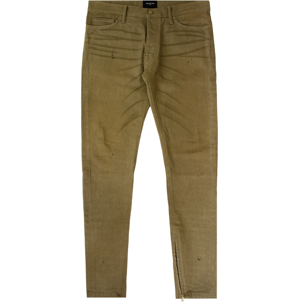 FEAR OF GOD 5TH COLLECTION TREATED DENIM