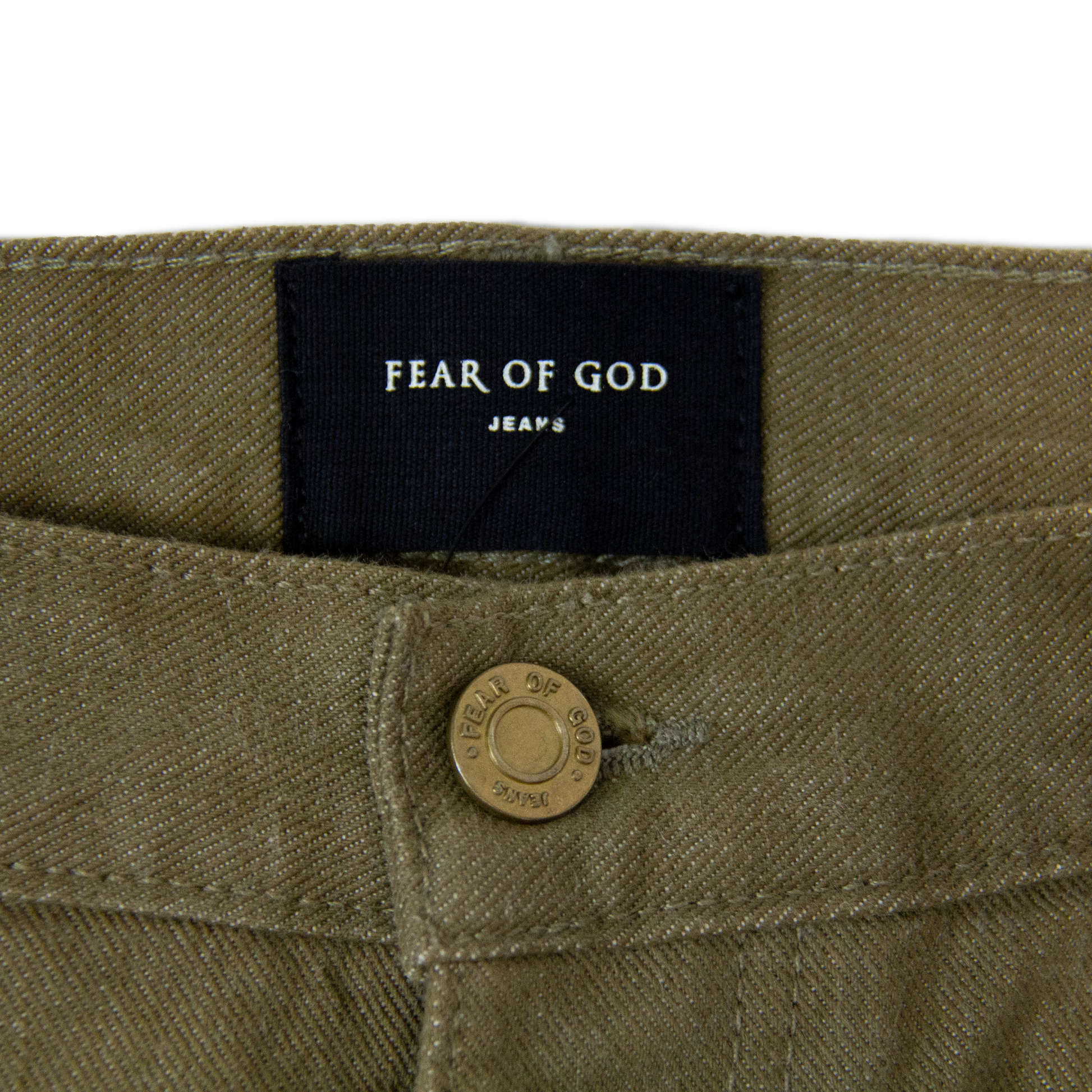 FEAR OF GOD 5TH COLLECTION TREATED DENIM