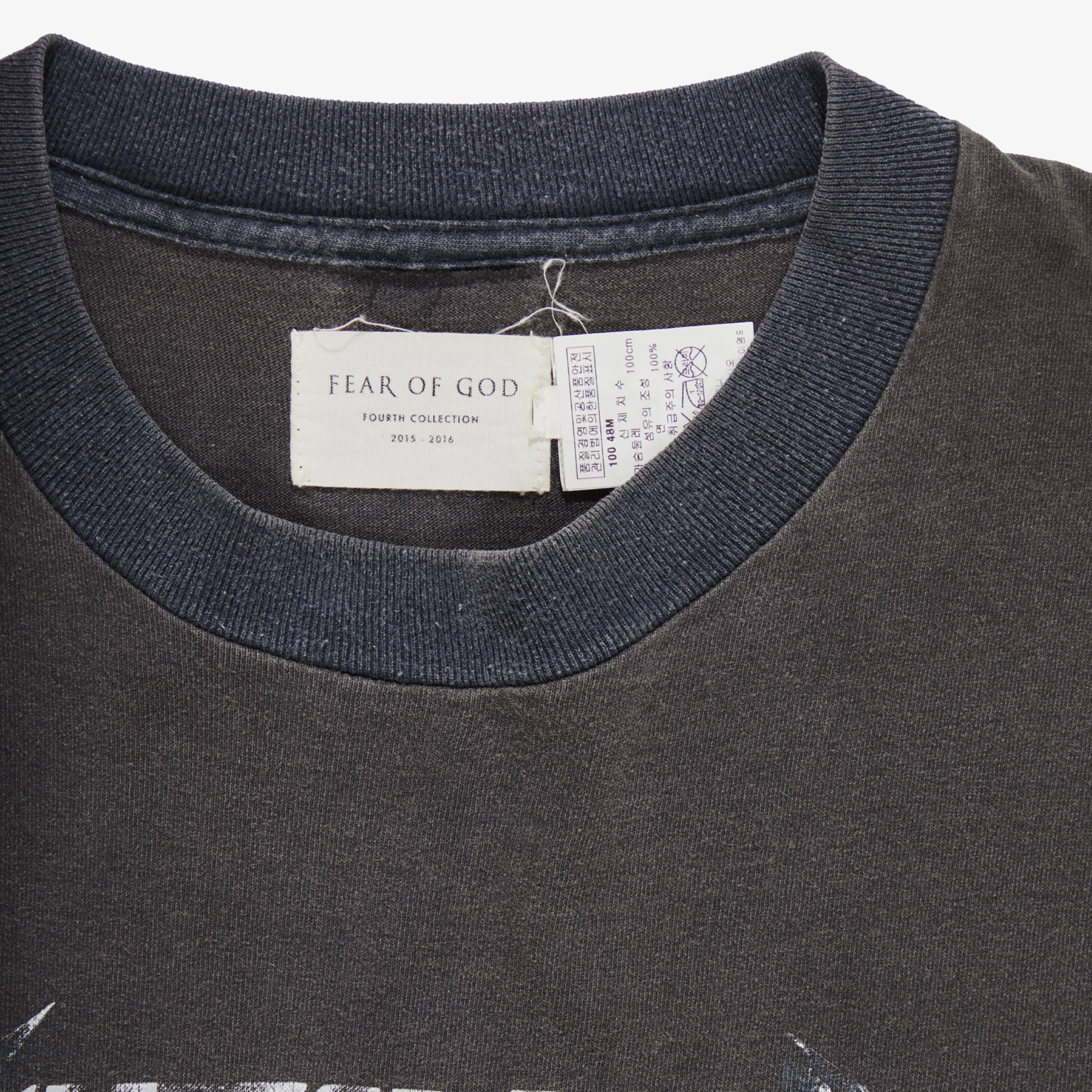 FEAR OF GOD 4TH COLLECTION METALLICA 1991 HISTORIC DATES TEE – OBTAIND