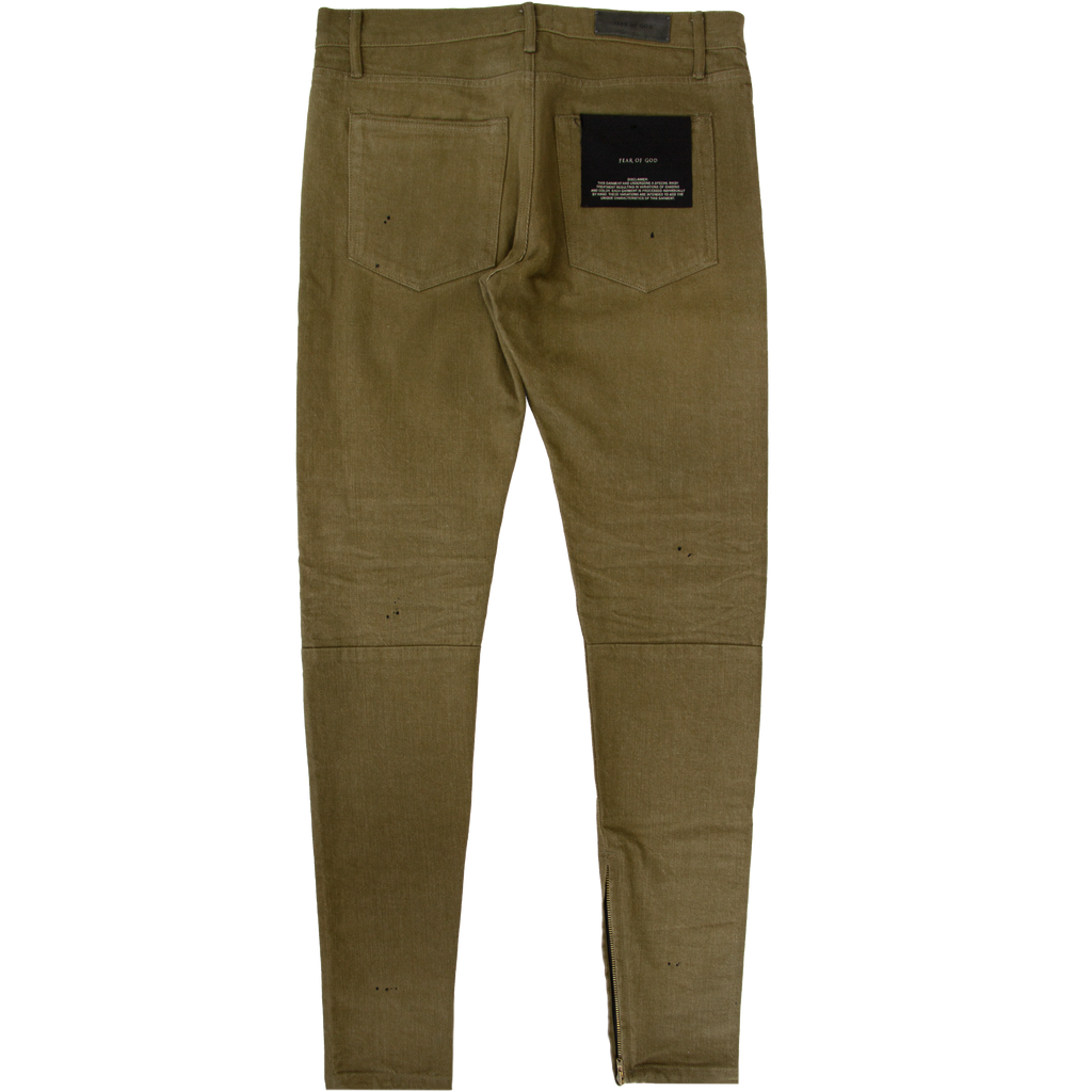 FEAR OF GOD 5TH COLLECTION TREATED DENIM