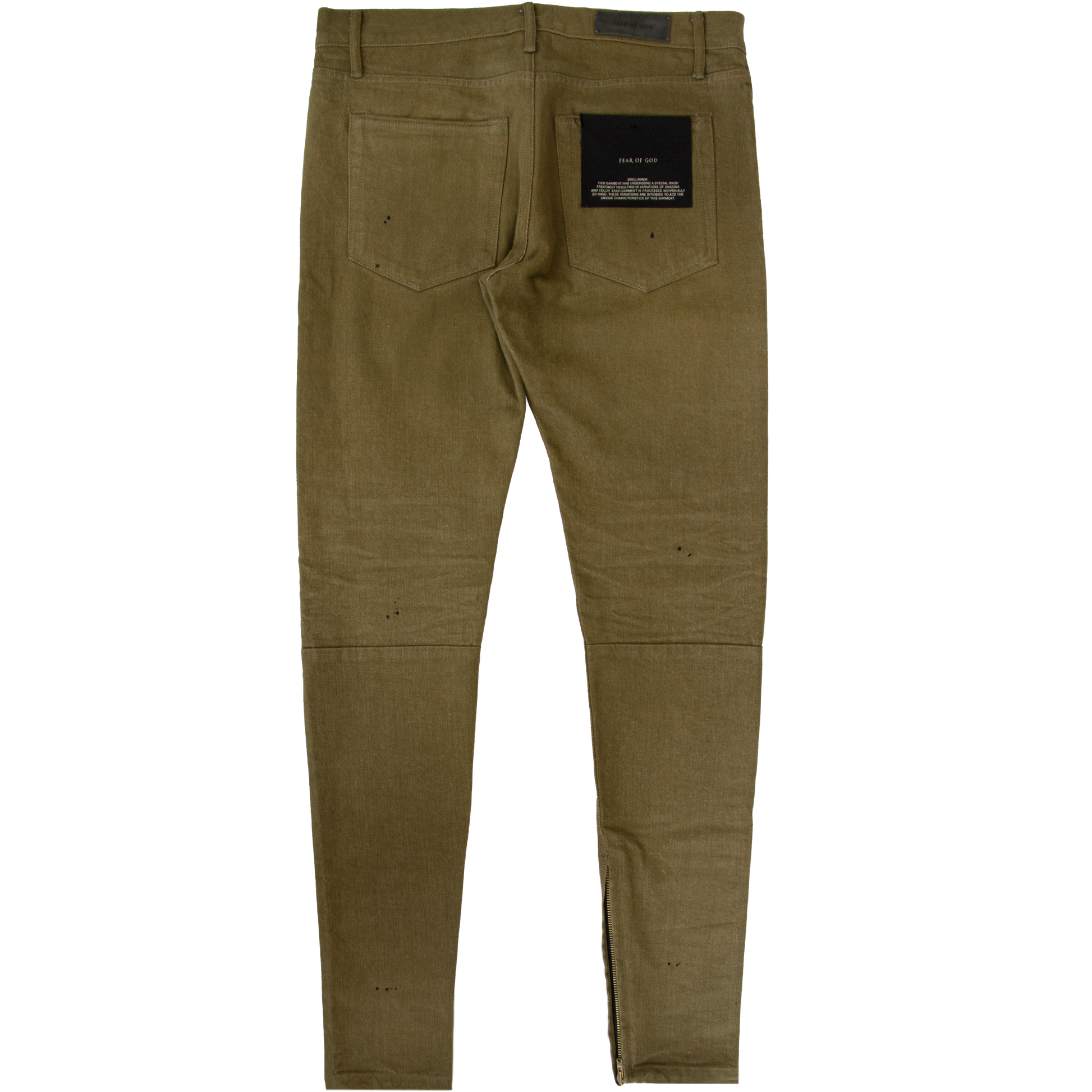 FEAR OF GOD 5TH COLLECTION TREATED DENIM