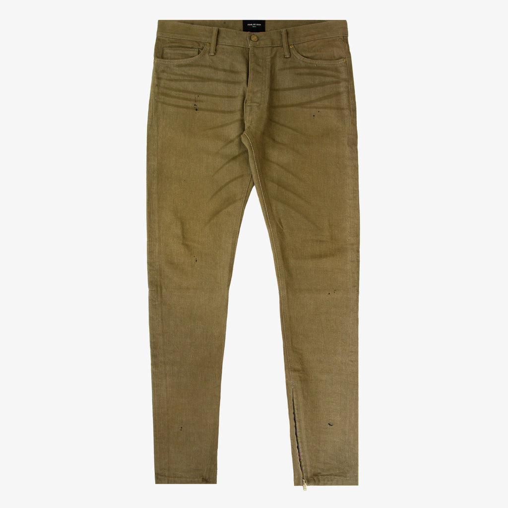 FEAR OF GOD 5TH COLLECTION TREATED DENIM