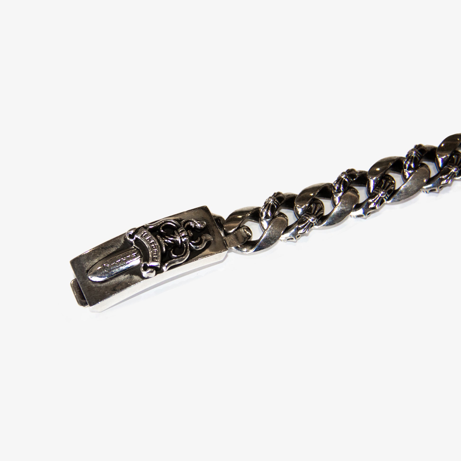 DAGGER ID FANCY LINK BRACELET