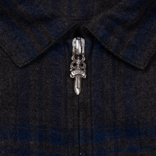Load image into Gallery viewer, .925 HARDWARE ZIP UP FLANNEL