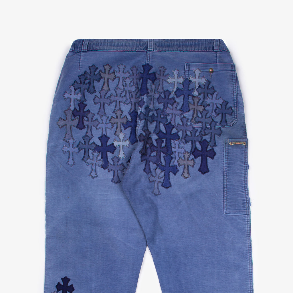 PARIS EXCLUSIVE 95 PATCH FRENCH WORK PANT (1/10)