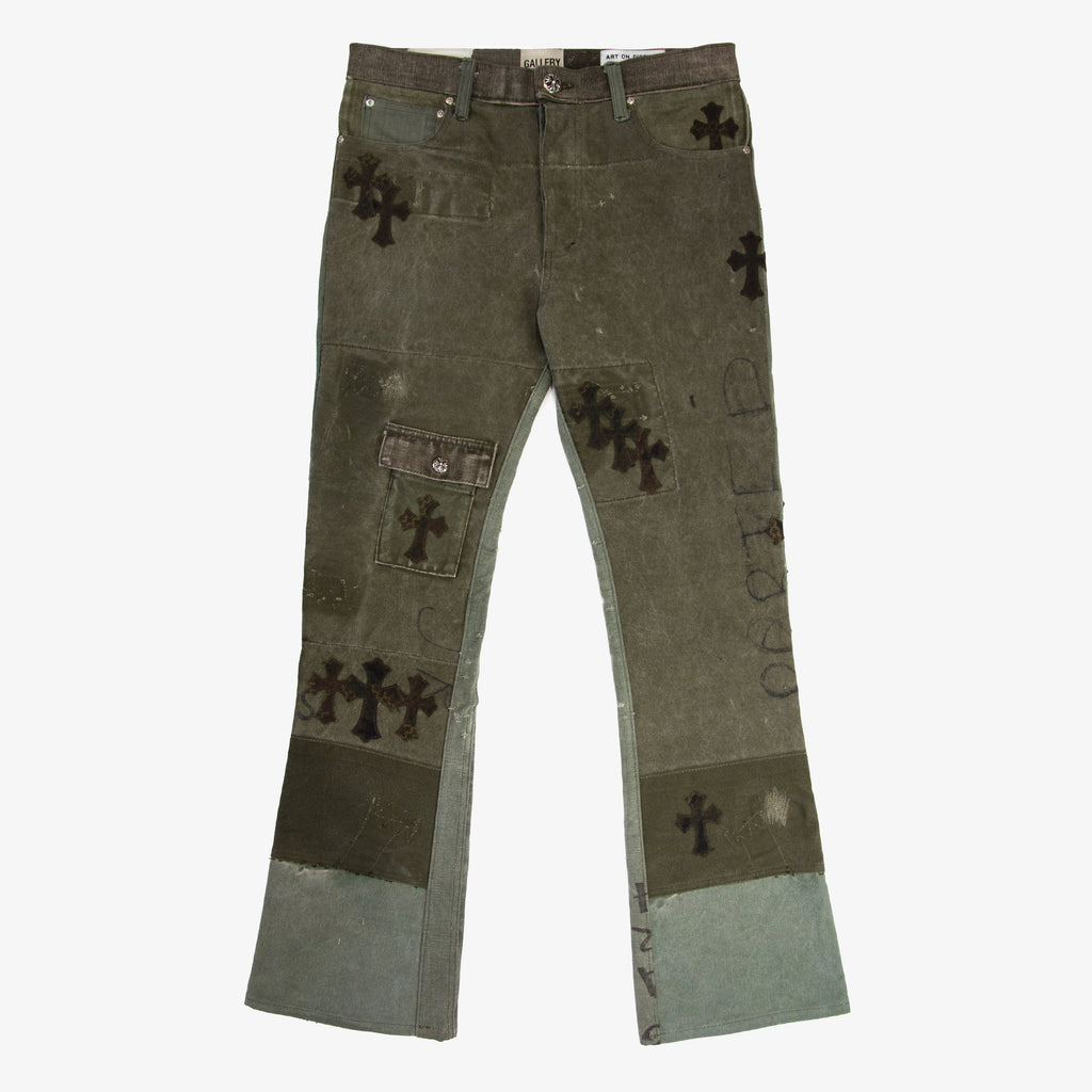 CHROME HEARTS VINTAGE MILITARY CROSS PATCH FLARE (1/1)