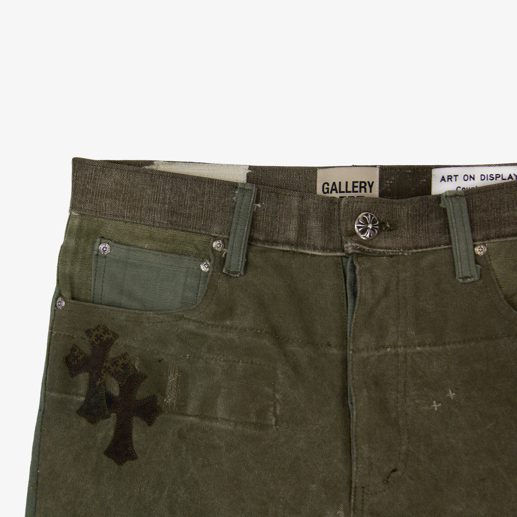 CHROME HEARTS VINTAGE MILITARY CROSS PATCH FLARE (1/1)