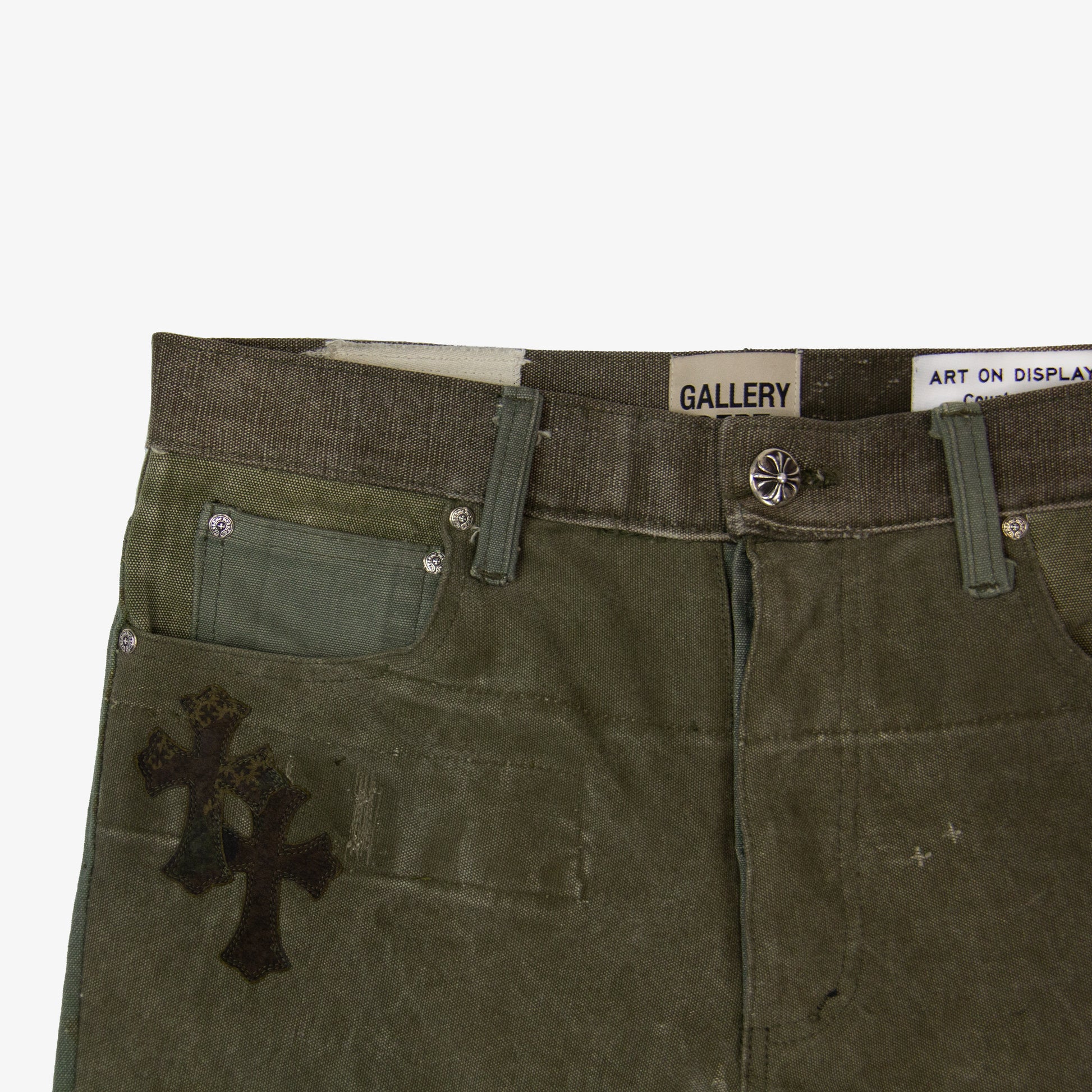 CHROME HEARTS VINTAGE MILITARY CROSS PATCH FLARE (1/1)