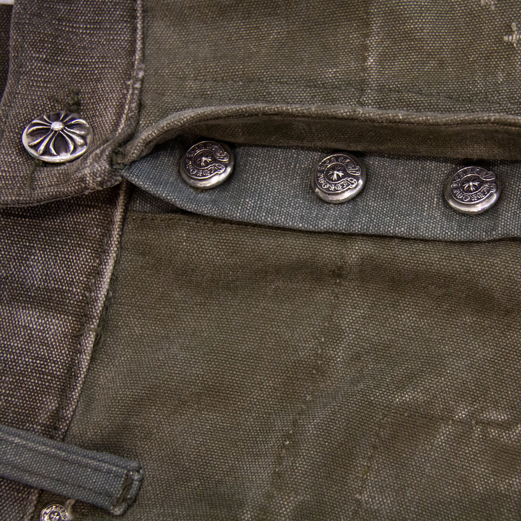 CHROME HEARTS VINTAGE MILITARY CROSS PATCH FLARE (1/1)