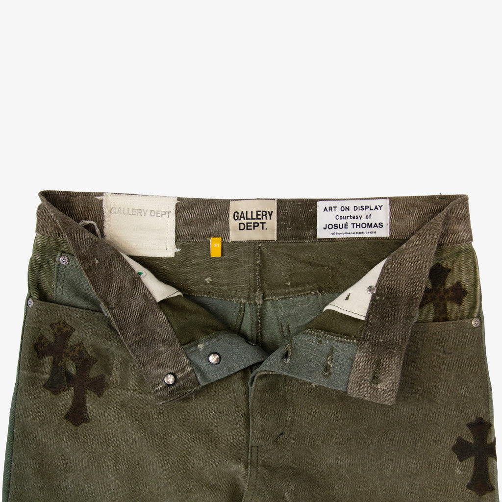 CHROME HEARTS VINTAGE MILITARY CROSS PATCH FLARE (1/1)