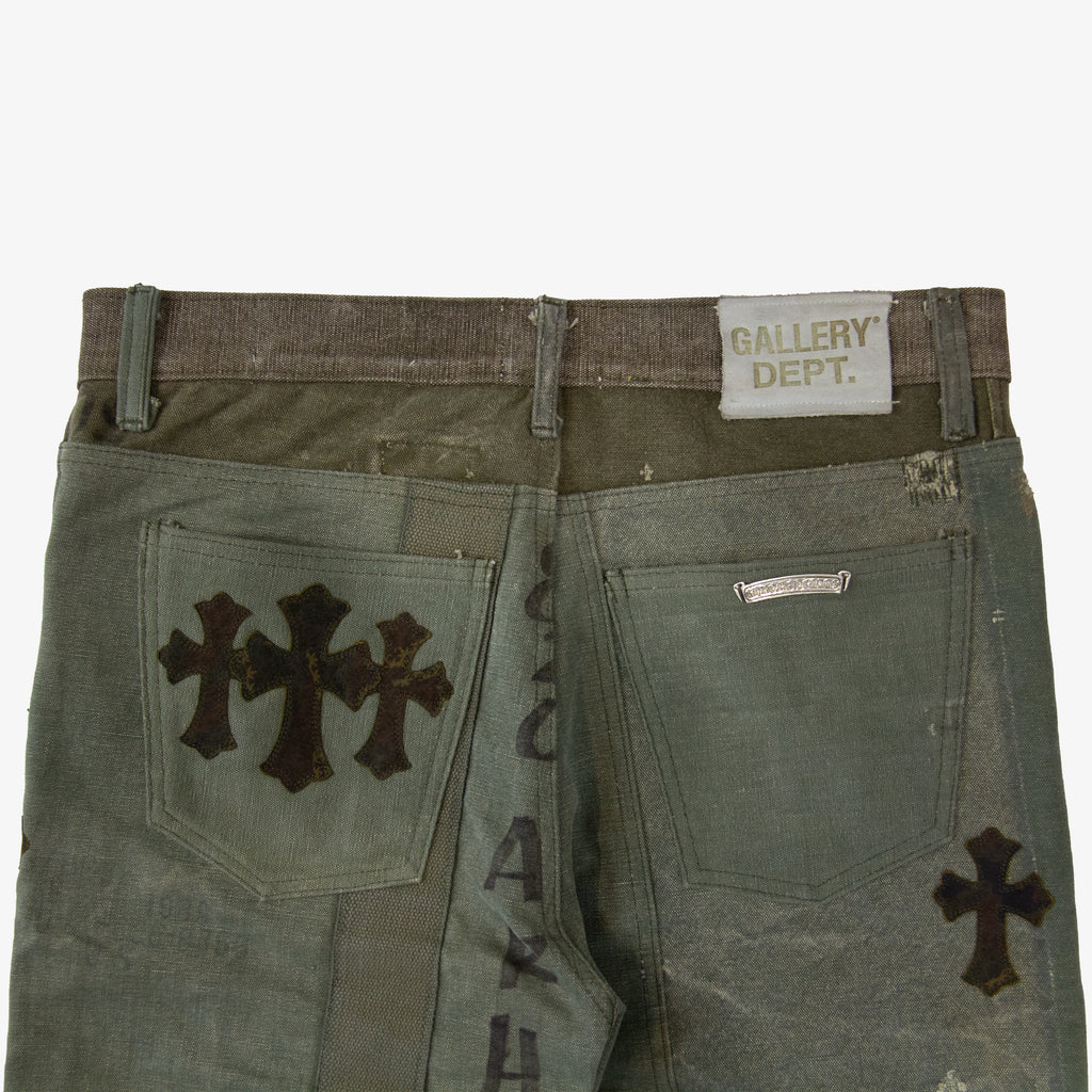 CHROME HEARTS VINTAGE MILITARY CROSS PATCH FLARE (1/1)