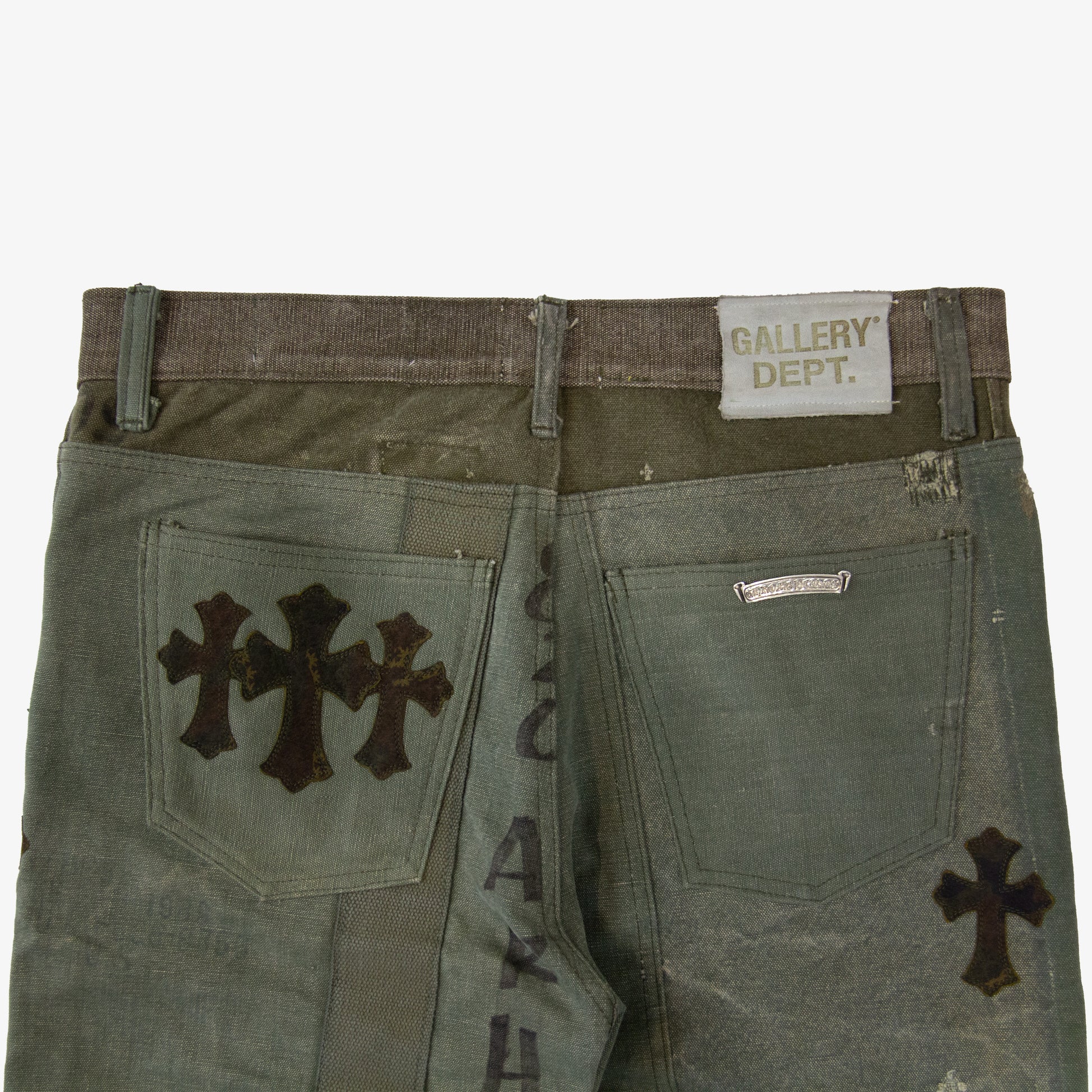 CHROME HEARTS VINTAGE MILITARY CROSS PATCH FLARE (1/1)