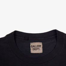 Load image into Gallery viewer, WASHED BLACK FRENCH LOGO TEE