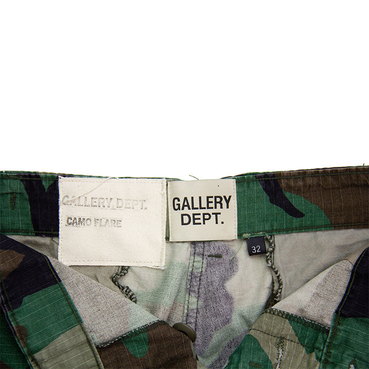 GALLERY DEPT. SS19 CAMO LA FLARE PANT