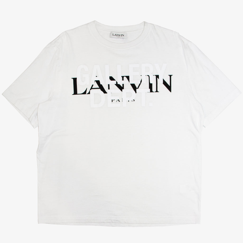 x LANVIN LOGO TEE