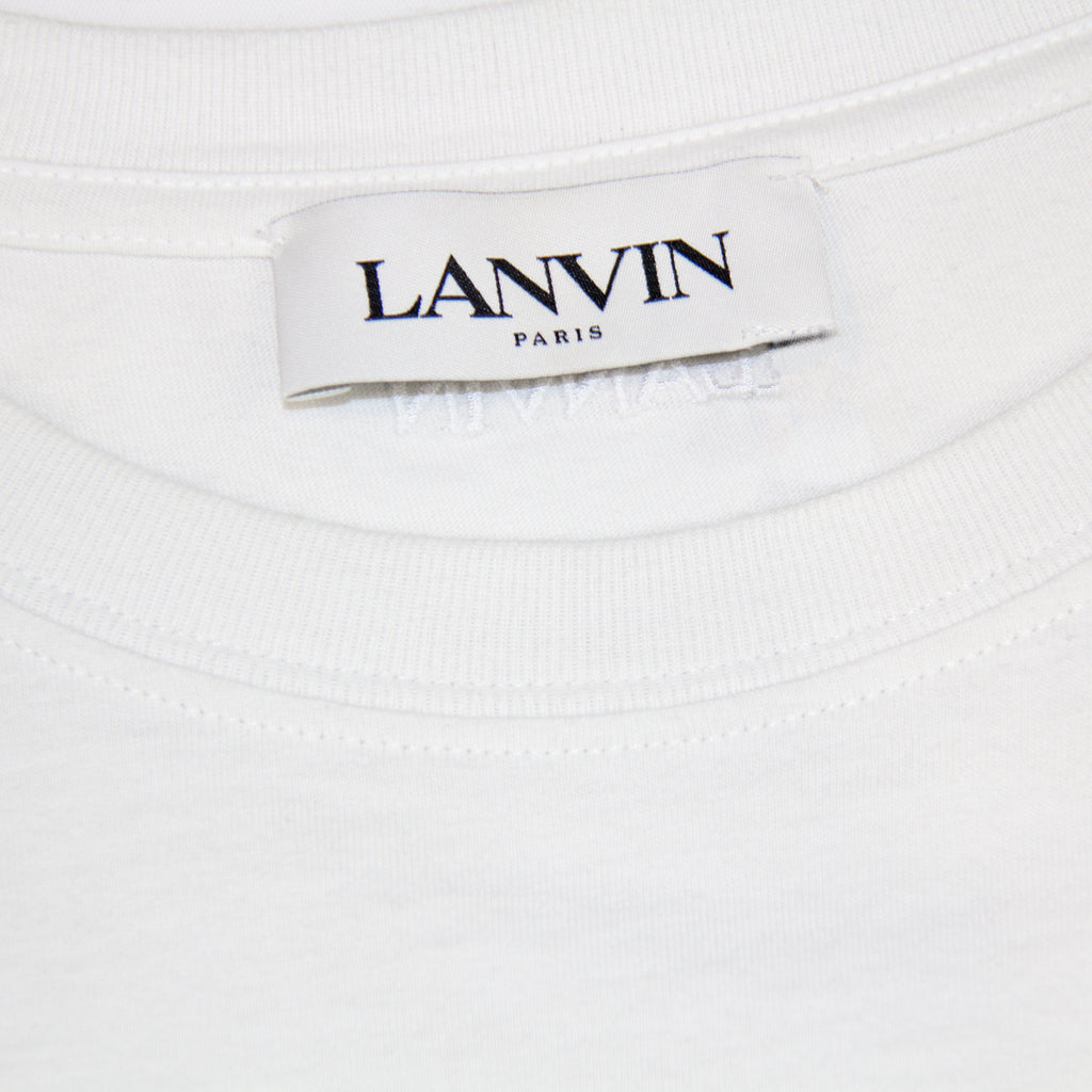 x LANVIN LOGO TEE