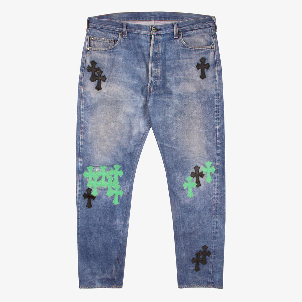 GREEN 22 CROSS PATCH DENIM (1/1)