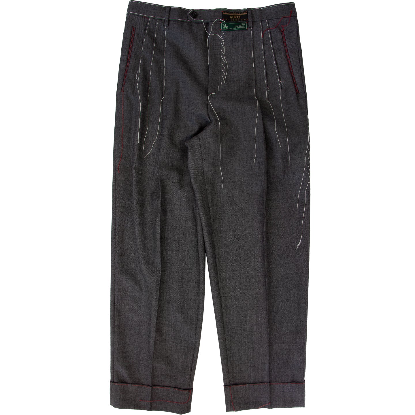 GUCCI WOOL INSIDE OUT PANT