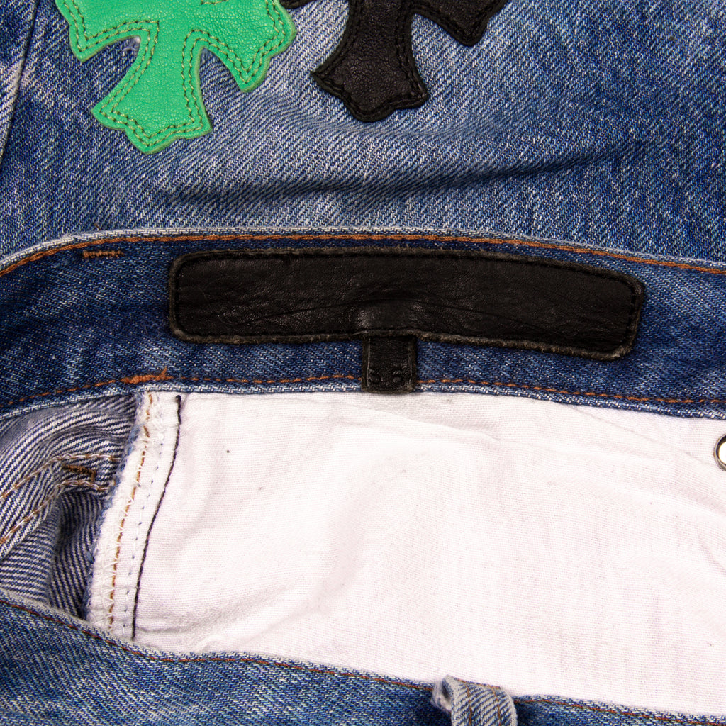 GREEN 22 CROSS PATCH DENIM (1/1)