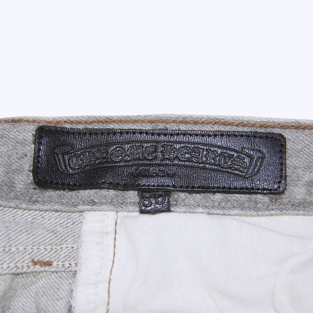 CHROME HEARTS CROSS PATCH DENIM