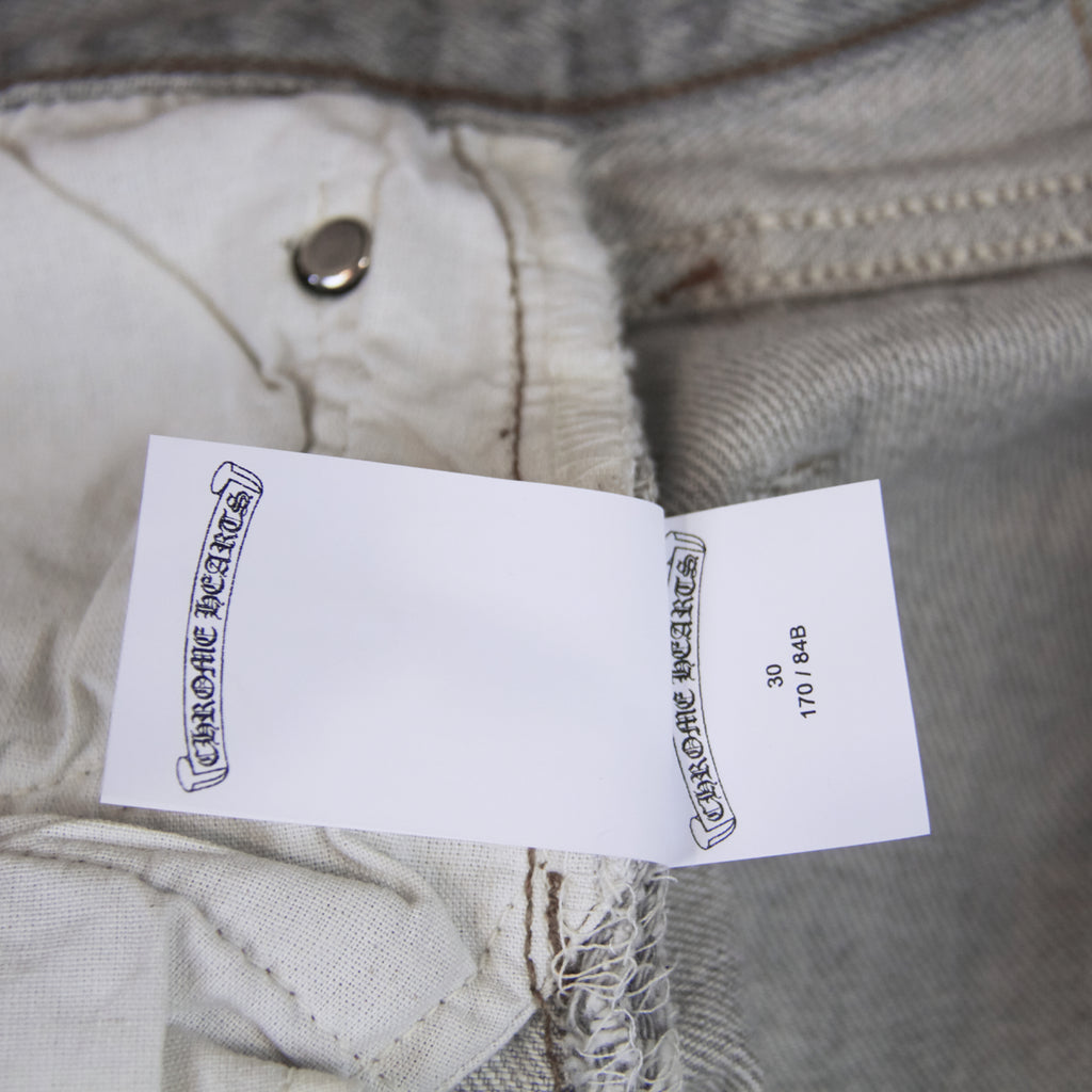 CHROME HEARTS CROSS PATCH DENIM