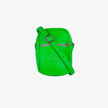 Load image into Gallery viewer, NEON GREEN CROSS PATCH TAKA BAG
