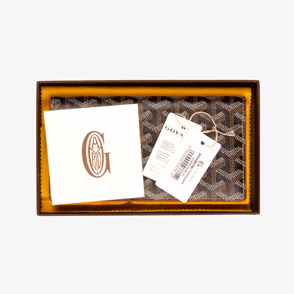 GOYARDINE BIFOLD ZIP WALLET