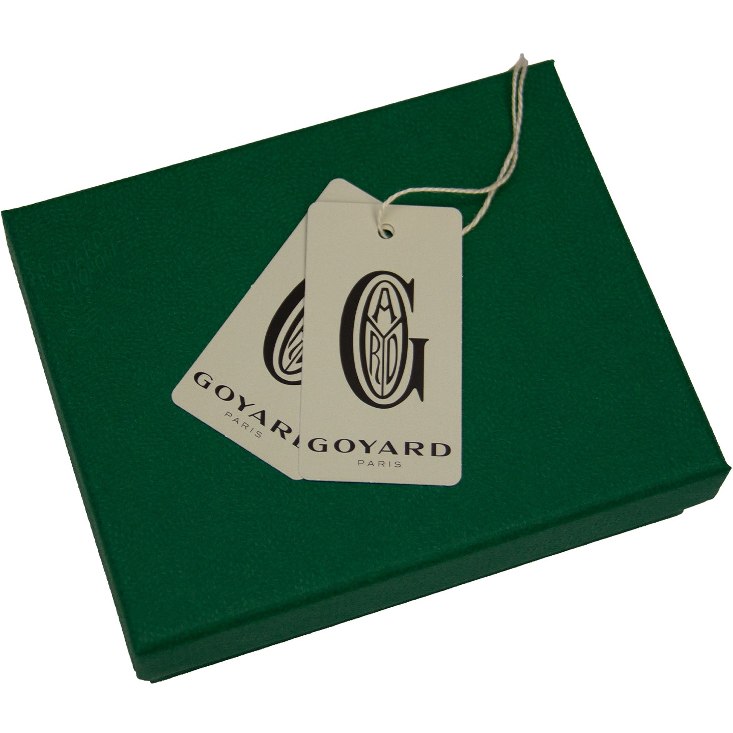 Goyard Green Goyard Card Holder