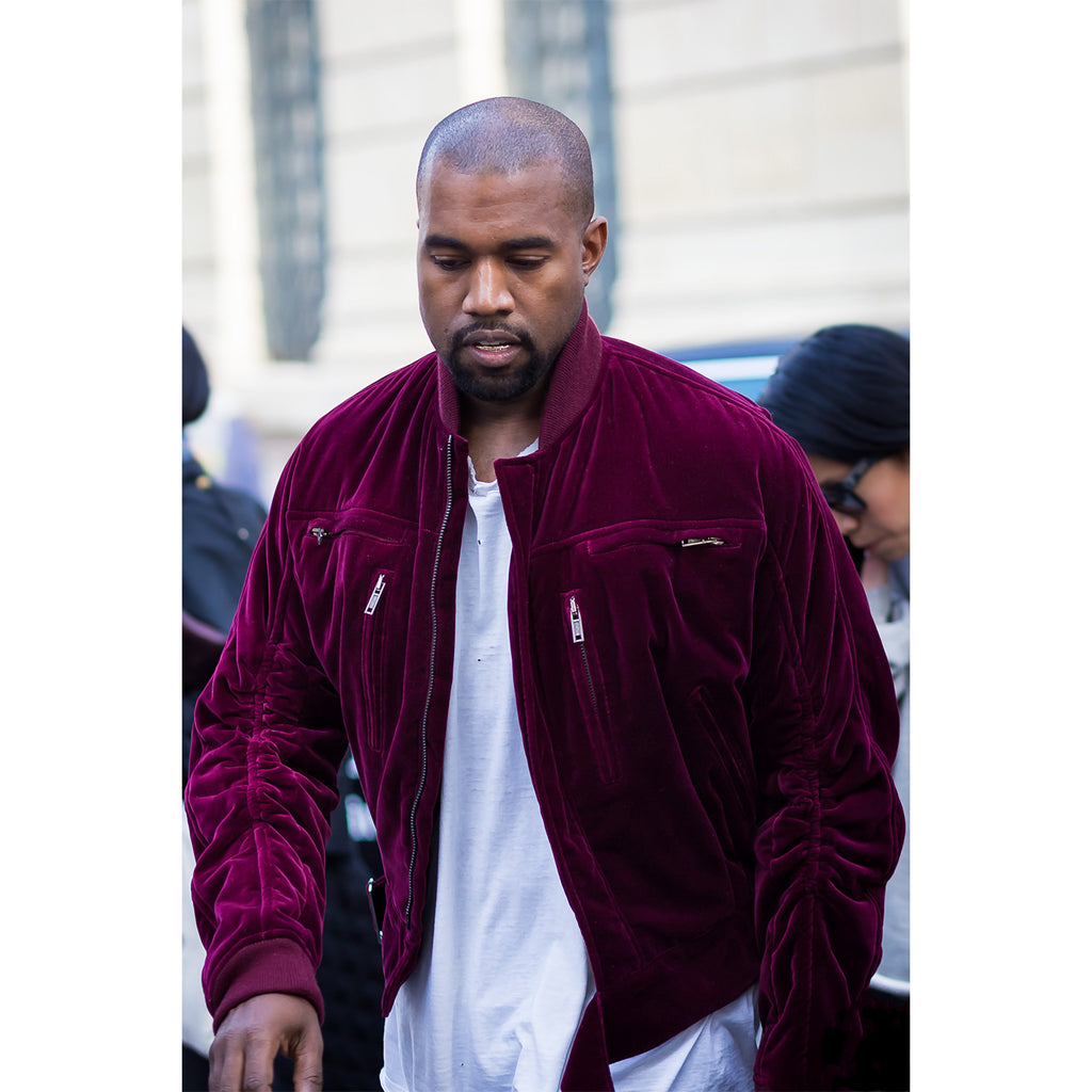 HAIDER ACKERMANN AW15 VELVET BOMBER