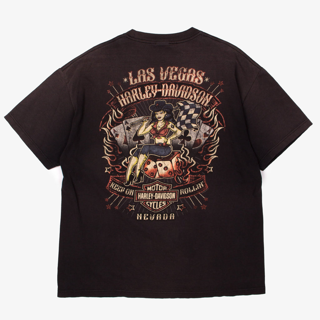 VINTAGE HARLEY LAS VEGAS TEE