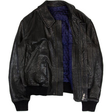 Load image into Gallery viewer, HAIDER ACKERMANN AW14 LEATHER BOMBER