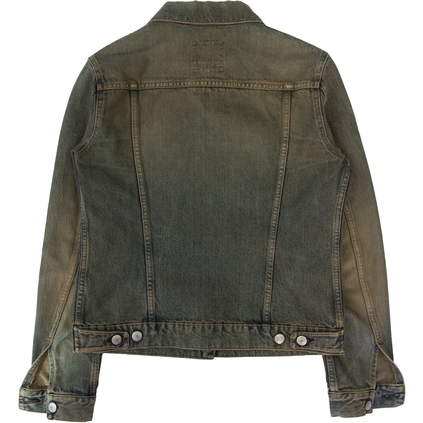 HELMUT LANG 1998 DIRT WASH DENIM JACKET – OBTAIND