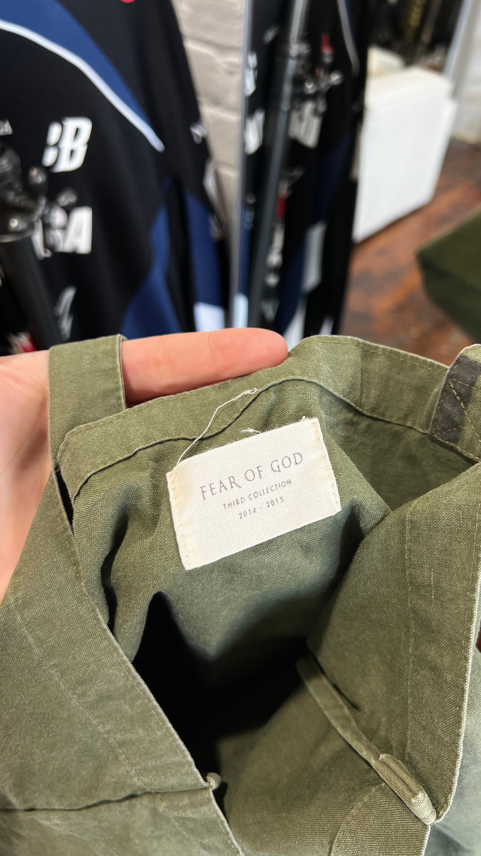 3RD COLLECTION MILITARY TOTE BAG