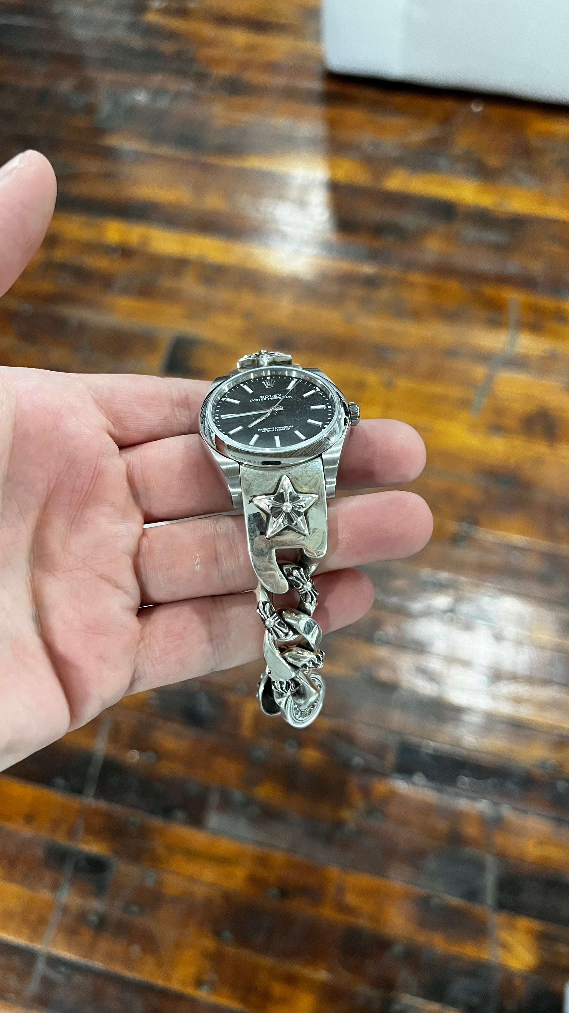 x CHROME HEARTS OYSTER PERPETUAL