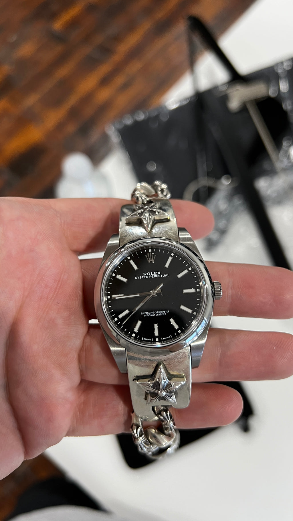 x CHROME HEARTS OYSTER PERPETUAL