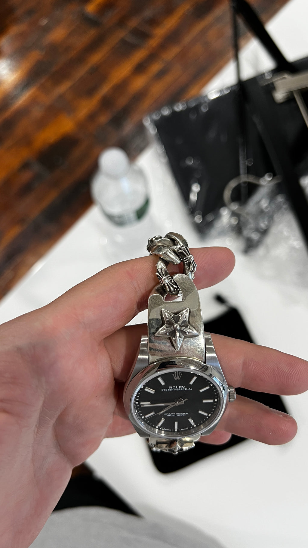 x CHROME HEARTS OYSTER PERPETUAL