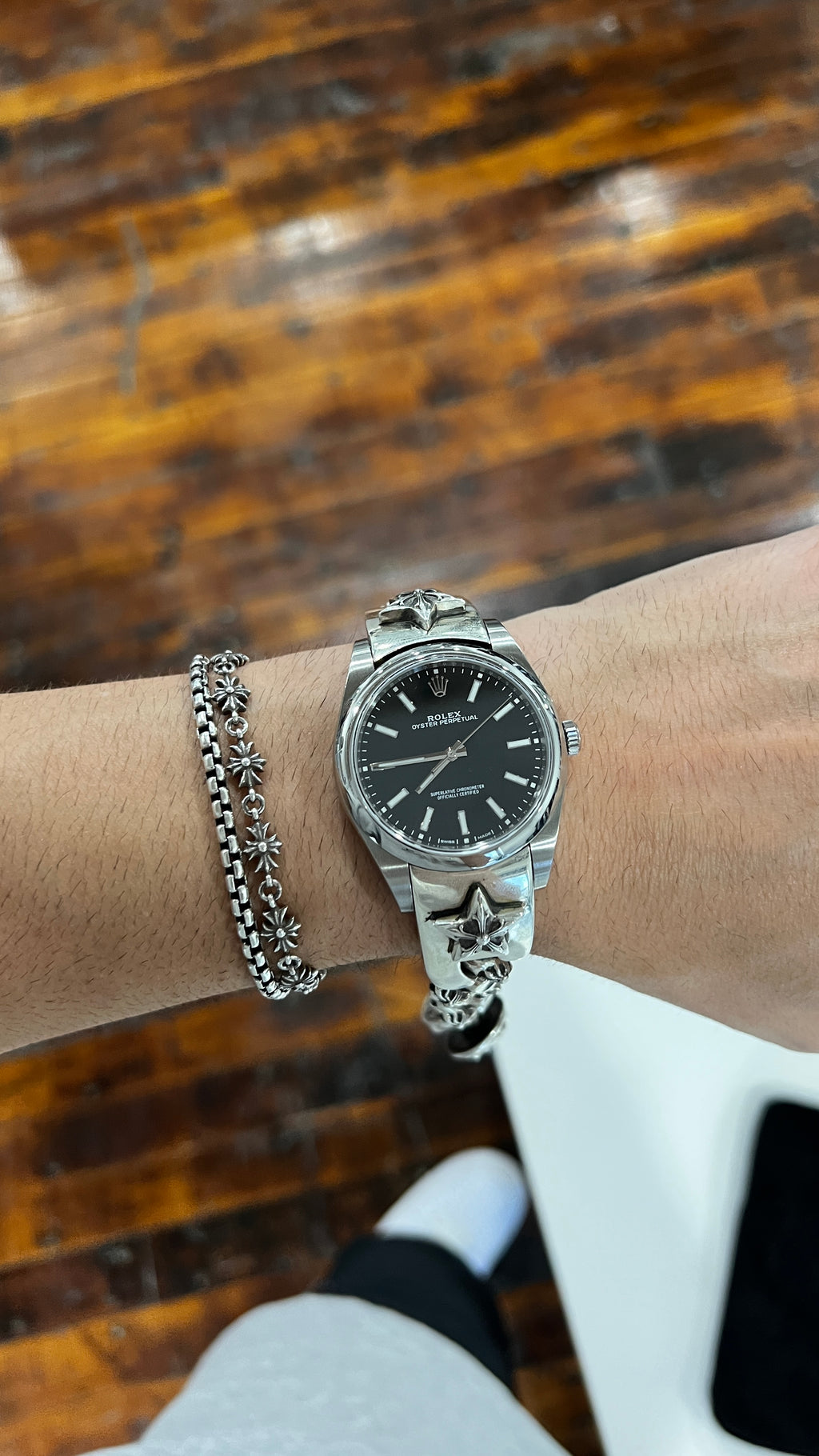 x CHROME HEARTS OYSTER PERPETUAL