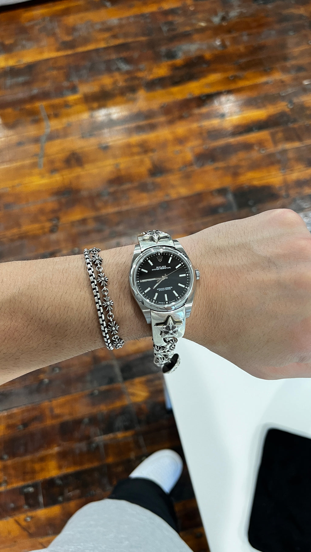 x CHROME HEARTS OYSTER PERPETUAL