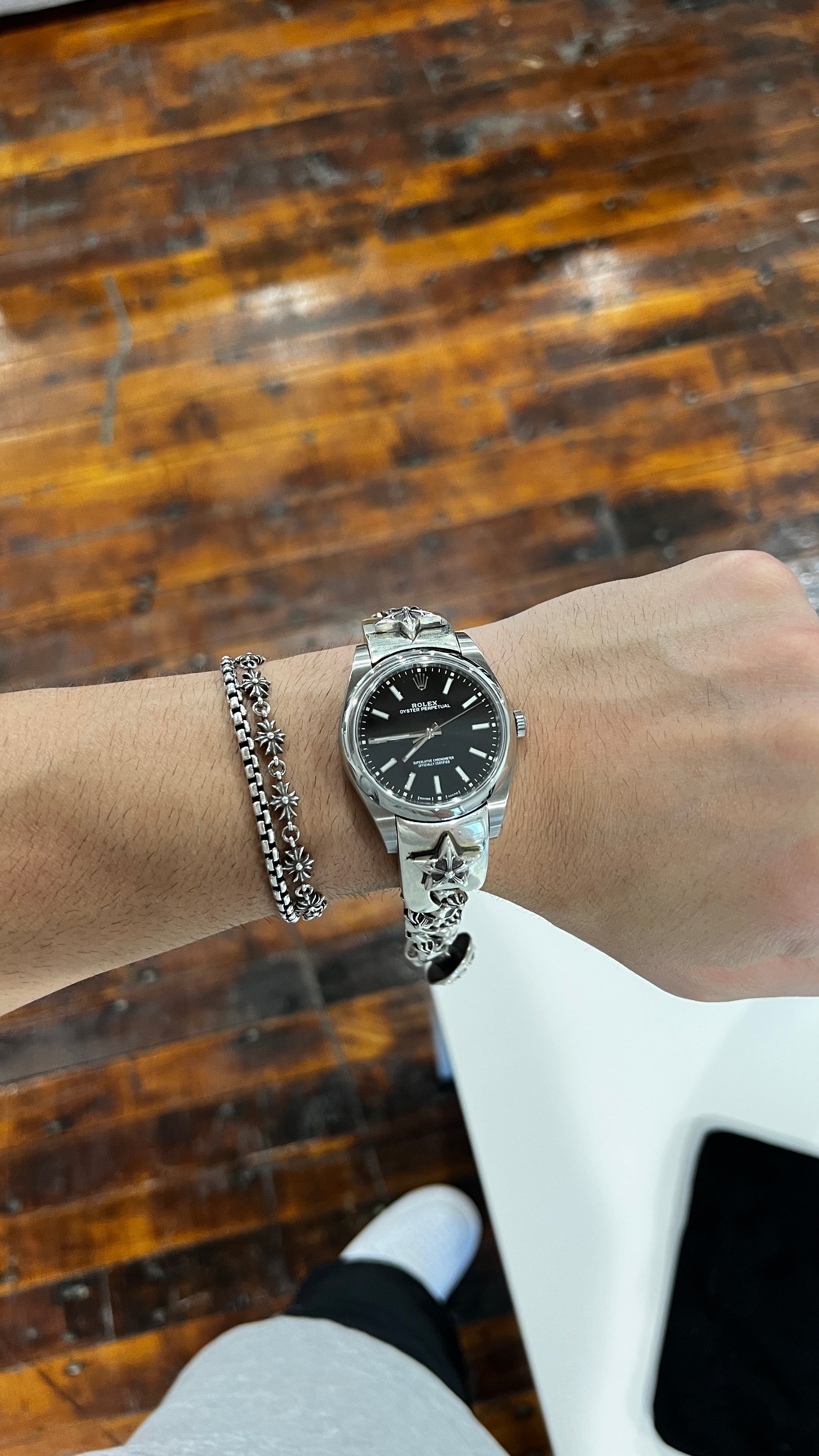 x CHROME HEARTS OYSTER PERPETUAL