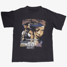 Load image into Gallery viewer, VINTAGE JAY-Z 2003 ROCK THE MIC TOUR TEE