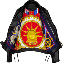 Load image into Gallery viewer, CHROME HEARTS HERMÈS LINED JJ DEAN LEATHER JACKET