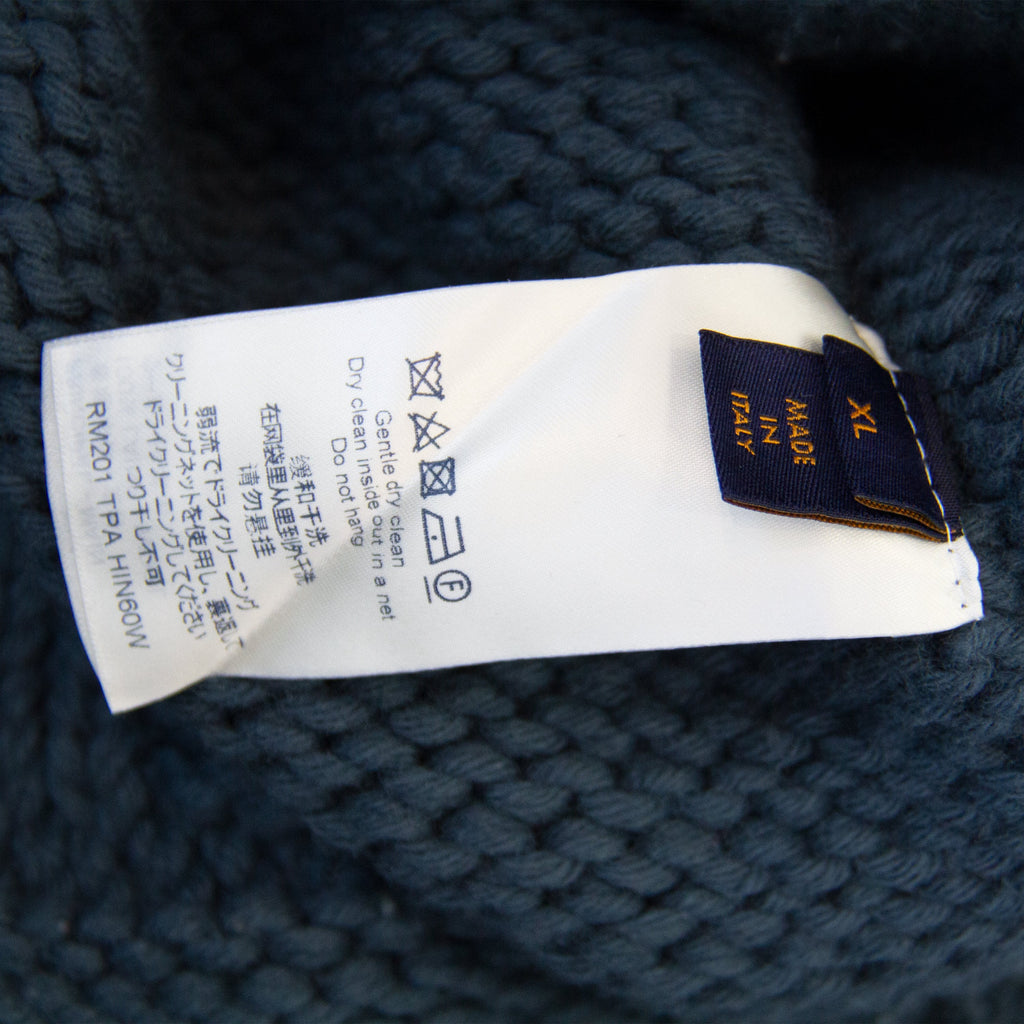 SS20 HEAVY KNIT TRUCKER JACKET