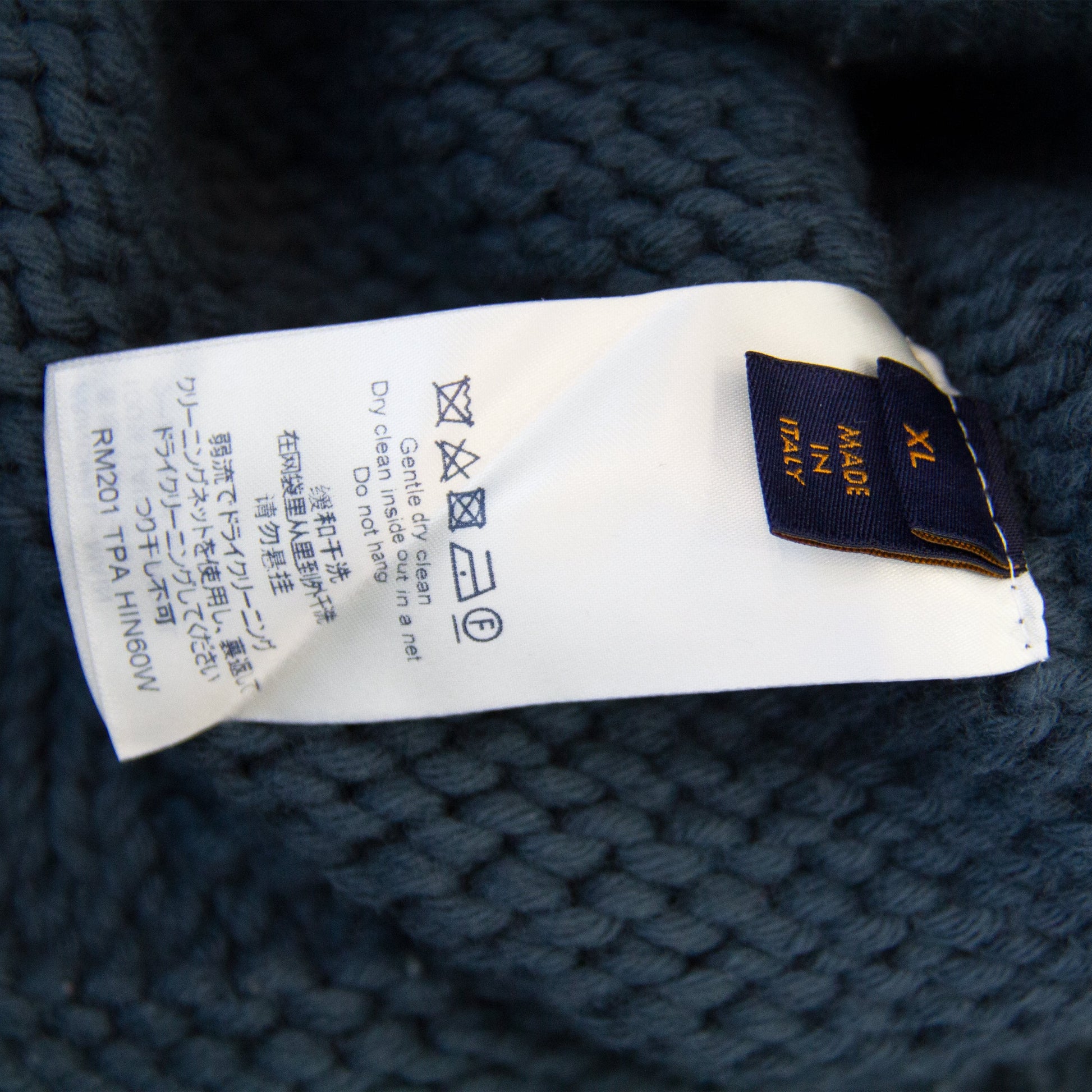 SS20 HEAVY KNIT TRUCKER JACKET