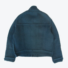 Load image into Gallery viewer, SS20 HEAVY KNIT TRUCKER JACKET